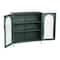 Hello Honey® 40" Dark Green Solstice Wide Metal Accent Cabinet